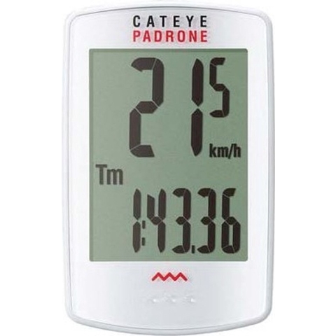 CatEye Padrone CC-PA100W Fietscomputer, white
