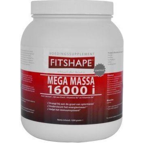Fitshape SMM 16000 I Banaan - 2500 gram - Eiwitshake