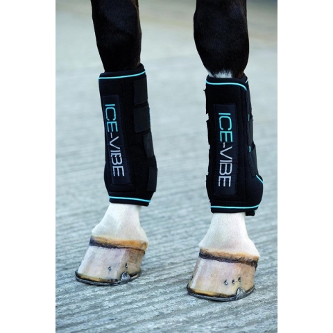 HorseWare Ice-Vibe Boots - Black - Maat X-Full