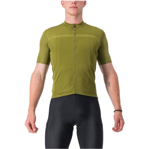 Castelli Classifica Jersey Met Korte Mouwen Groen L Man