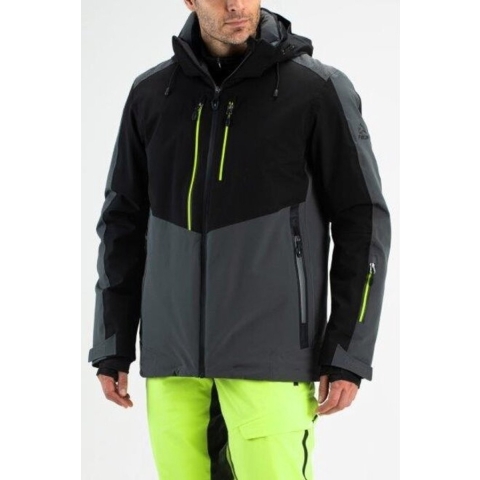 Falcon Gabriel - Wintersportjas Voor Heren - Zwart - Maat XL