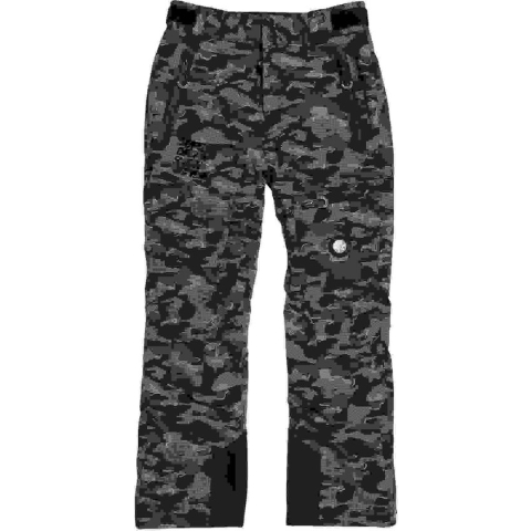 Super Dry Pro Racer Rescue Pnt heren skibroek grijs dessin