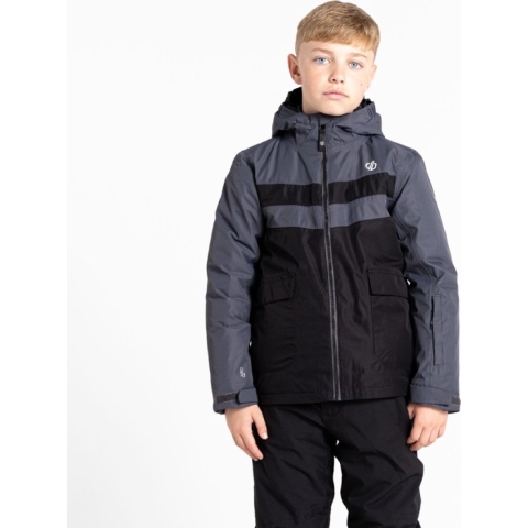 Dare2B Kinder Remarkable II Wintersportjas Ebony/Black Maat 140