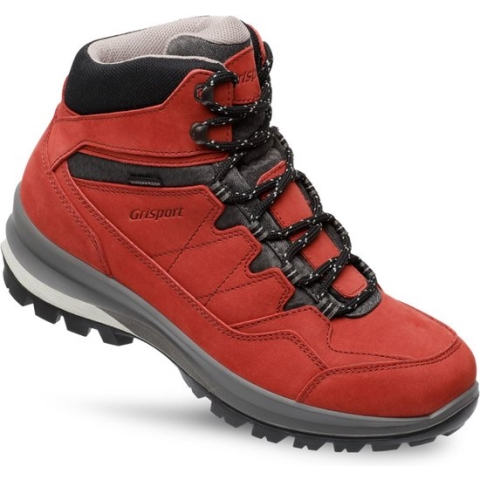 Grisport Bari Mid rood wandelschoenen dames (a) (14129-08)