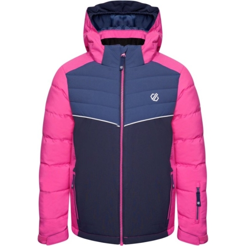 Dare2B Kinder Cheerfull Wintersportjas RaspRos/DkDen Maat 140