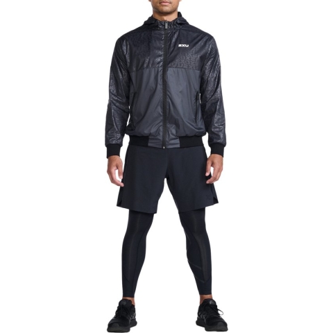 2XU Motion Windbreaker Windjack Lichtgewicht / Winddicht / Zijzakken