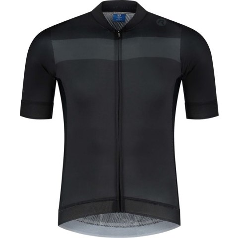Rogelli Prime Fietsshirt - Korte Mouwen - Heren - Zwart, Grijs - Maat 3XL