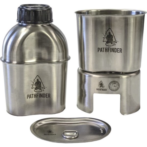 Pathfinder RVS Veldfles Kookset
