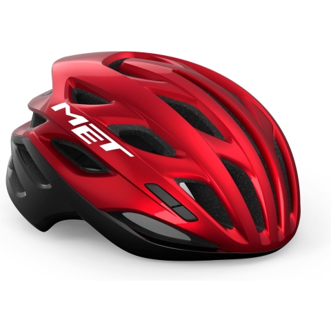 MET Estro MIPS Fietshelm - Race - Maat M - Red Black Metallic Glossy