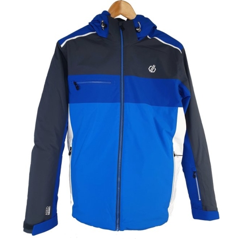 Dare2B Heren Intermit Heated Wintersportjas Lapis Blue / Ebony Maat M