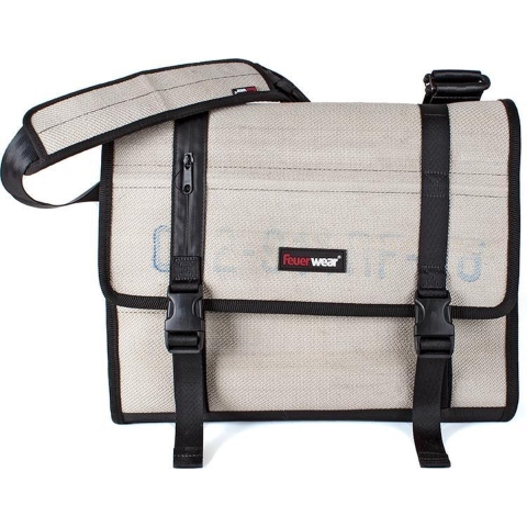 Feuerwear Messenger bag Gordon 15l - kleur wit