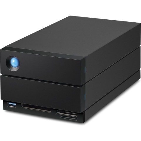 LaCie 2BIG DOCK disk array 40 TB Desktop Zwart