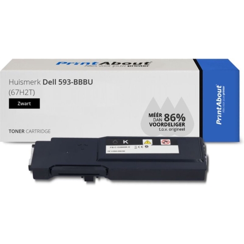 Dell 67H2T (593-BBBU) toner zwart Huismerk