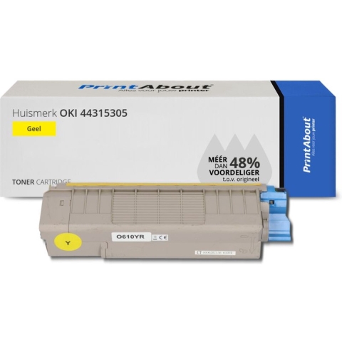 OKI 44315305 toner geel Huismerk