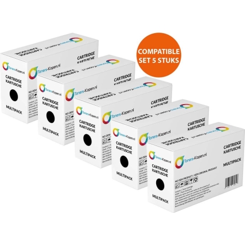 huismerk 5X Toner voor Hp 131X Cf210X Pro 200 zwart