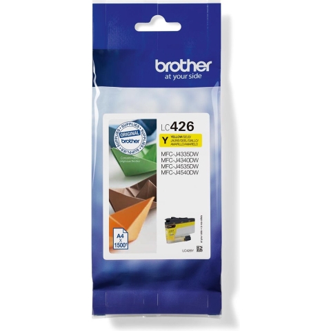 Inkcartridge brother lc-426 geel - 5 stuks