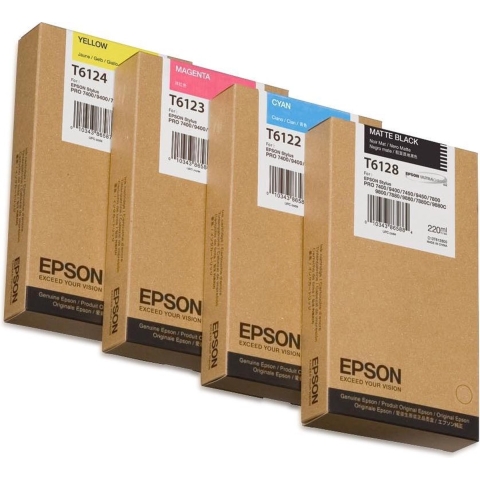 Epson - C13T612200 - T6122 - Inktcartridge cyaan