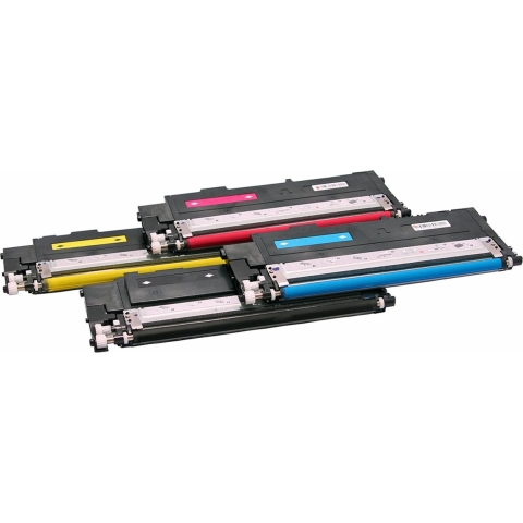 Set 4x ABC huismerk toner geschikt voor Samsung P4072C CLT-P4072C voor CLP320 CLP320N CLP325 CLP325N CLP325W CLX3180 CLX3185 CLX3185FN CLX3185FW CLX3185N CLX3185W