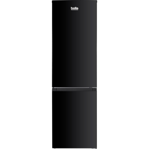 Bella BKGC255.1BE - Koel-vriescombinatie - 253 Liter - No Frost - 40dB - Zwart