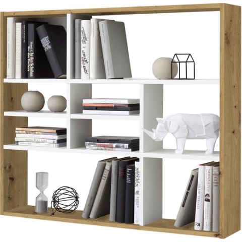 Etagère Murale 9 Compartiments L90 cm - Mika