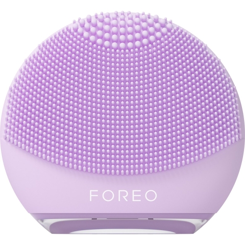 FOREO LUNA 4 go 2-zone gezichtsreinigingsborstel en verstevigingsapparaat voor alle huidtypen, Lavender