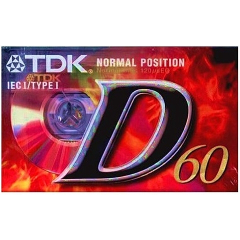 TDK D60 Normal position Video (10 pack)