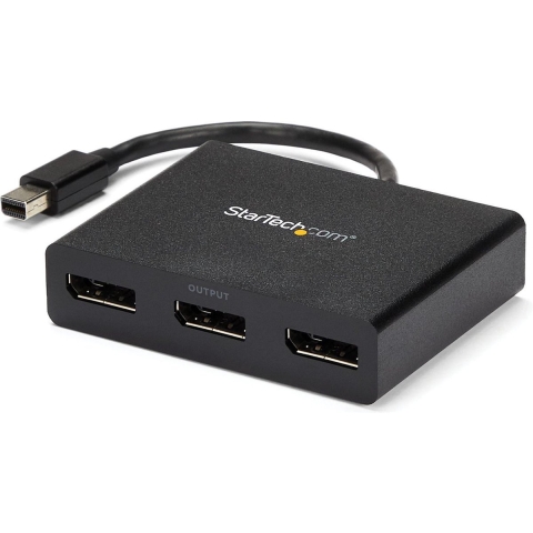 Splitter DisplayPort Startech MSTMDP123DP Black