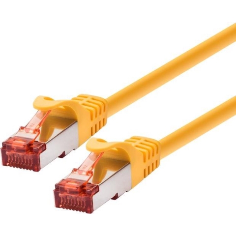 LOGON TCF66F500Y netwerkkabel 50 m Cat6a F/UTP (FTP) Geel