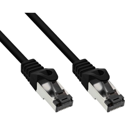 S/FTP CAT8.1 40 Gigabit Netwerkkabel - CU - 10 meter - Zwart