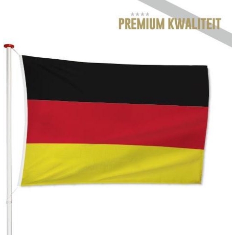 Duitse Vlag Duitsland 200x300cm - Kwaliteitsvlag - Geschikt voor buiten