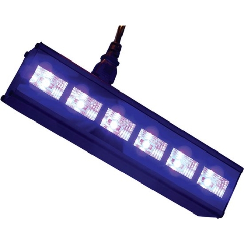Fiestas Guirca - Blacklight LED UV (6x3 W) - Halloween - Halloween Decoratie - Halloween Versiering
