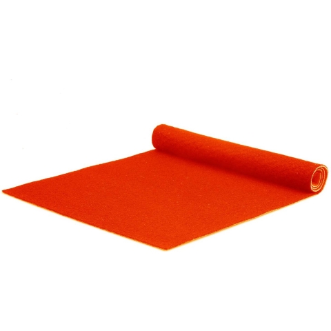 Loper Tokyo | Mandarijn met Folie - 5 x 2 m