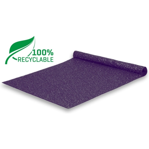 Glitterloper Recycle | Paars - 5 x 2 m