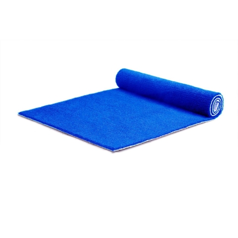 Loper Dallas | Zeeblauw met Folie - 5 x 2 m