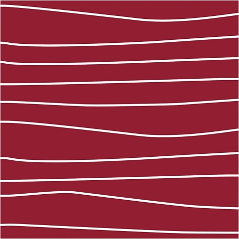 Stof, B: 145 cm, 140 gr, rood/wit, 10 m/ 1 rol