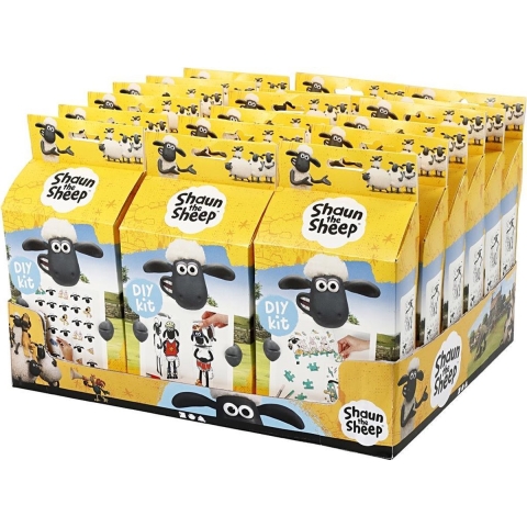 Baliedisplay met DIY sets. 18 set/ 1 doos