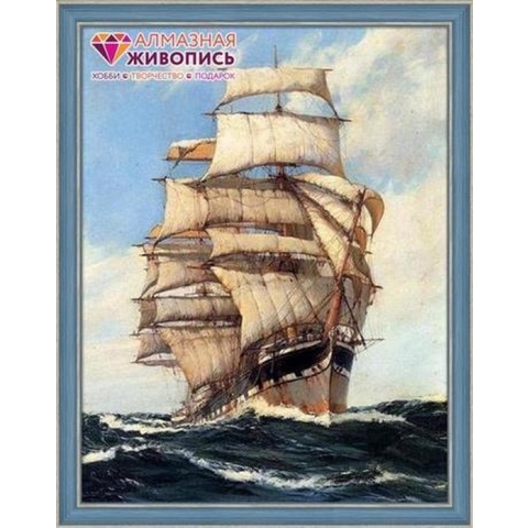 Artibalta Diamond painting pakket Fregate AZ-1104 40 x 54 cm