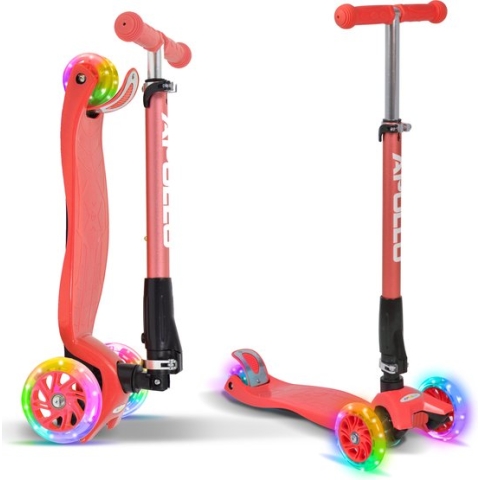 Apollo LED Scooter voor Kinderen Roller Kids Whiz LED Wheels