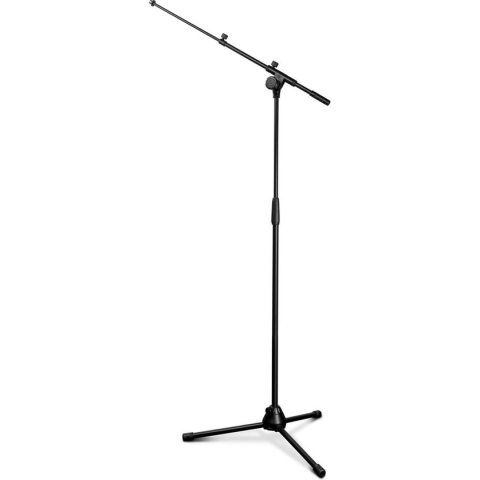 Gravity MS 4322 B - Microfoonstatief, met telescopische boompole - zwart