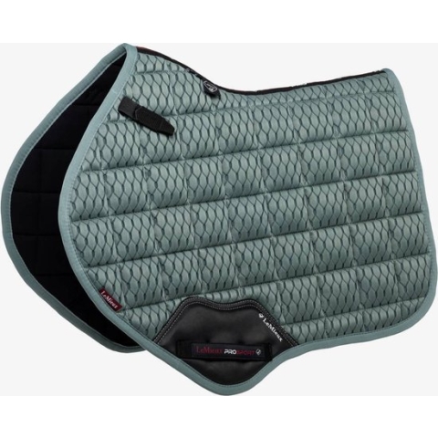 LeMieux Zadeldek Carbon Mesh CC - maat Full - sage