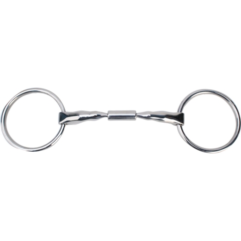 Myler Bits Level1 Loose Ring Comfort Snaffle MB 02 - 14mm - Maat 5 1/2: 140mm