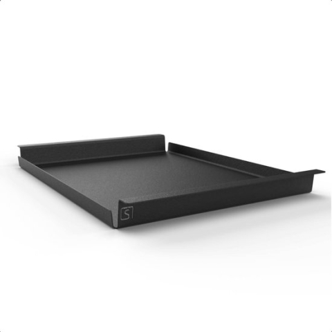 Dienblad Large | Hocker | Groot | Zwart | Industrieel | Metaal | Aluminium | Design | Gepoedercoat | Flip Tray | 62 × 44 × 5 cm