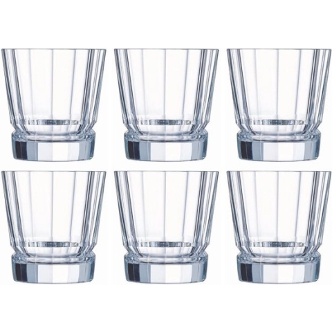 Cristal d'Arques Whiskey Glazen Macassar 320 ml - 6 Stuks
