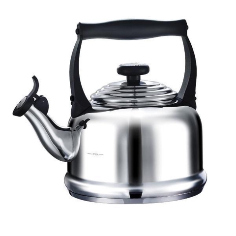 Le Creuset Fluitketels Tradition RVS