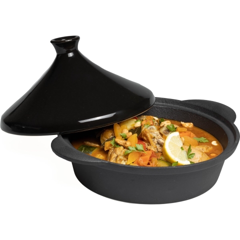 Blackwell Tajine Gietijzer - Zwart - ø 30 cm / 3 Liter