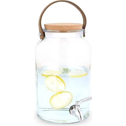 Honingdispenser / Siroopdispenser Glazen Dispenser Dispenser voor Honing Honingpotten - Drankdispenser \ drankkraan, tapkraan