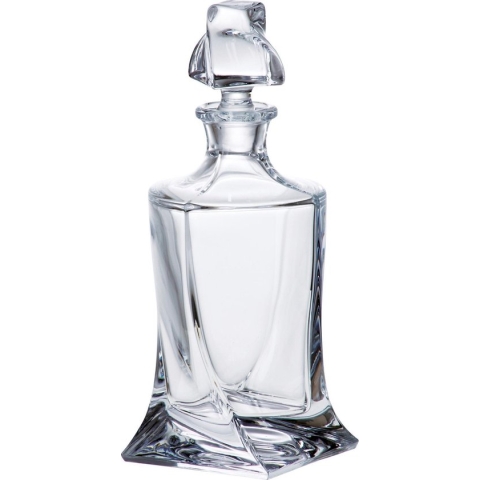 Crystal Bohemia Whiskey karaf Quadro - Kristal - 800ml - 1 stuk