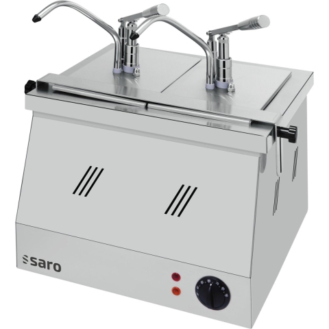Bainmarie 2 X 1/4 En 2 X 1/6 Met Pompkop Model Bm-0214, Saro 421-2500