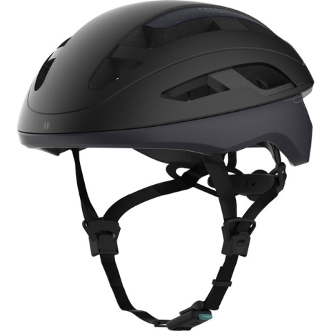 CRNK Angler Fietshelm – Volwassenen – 198 gram – Reflecterend – Zwart - Maat L - Verstelbaar - 12 Ventilatiegaten - Heren Dames - Racefietshelm - 58 - 62 cm