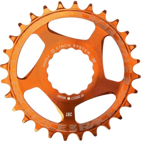 Race Face DM Cinch Kettingblad 10/11/12-speed, oranje